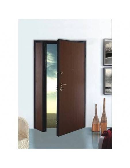 PORTA BLINDATA 2 ANTE PANNELLO LISCIO