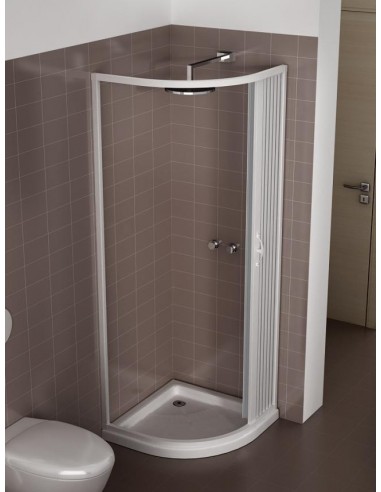 Box doccia semicircolare 1 anta apertura laterale