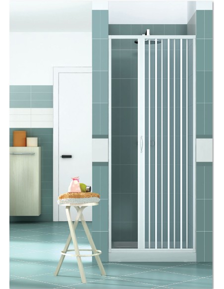 Box Doccia Su Misura a Soffietto in PVC|1 Lato