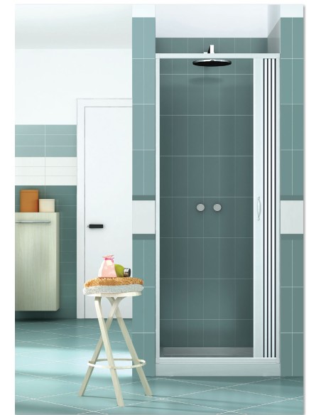 Box Doccia Su Misura a Soffietto in PVC|1 Lato