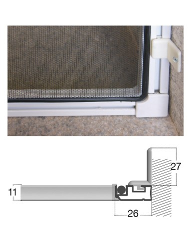 Zanzariera Fissa PRATIKA 01 su Misura | Vari Montaggi