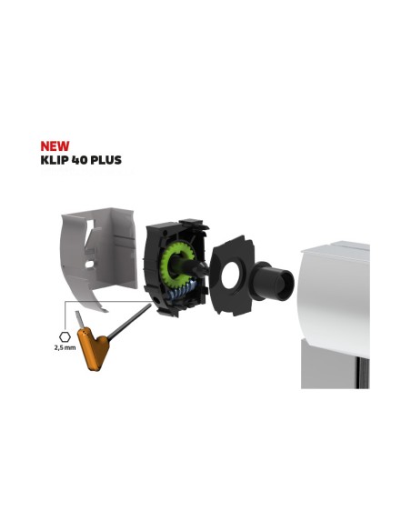 Zanzariera a molla verticale Klip 40