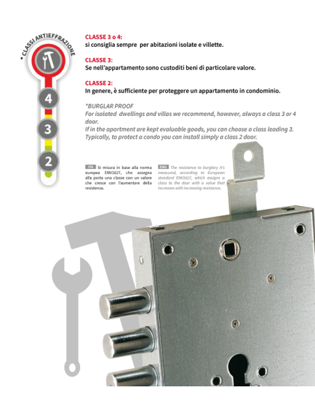 Portone blindato 1 anta pannello liscio