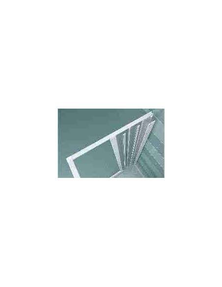 Dettaglio anta completa, posizione semiaperta-vista dall'alto