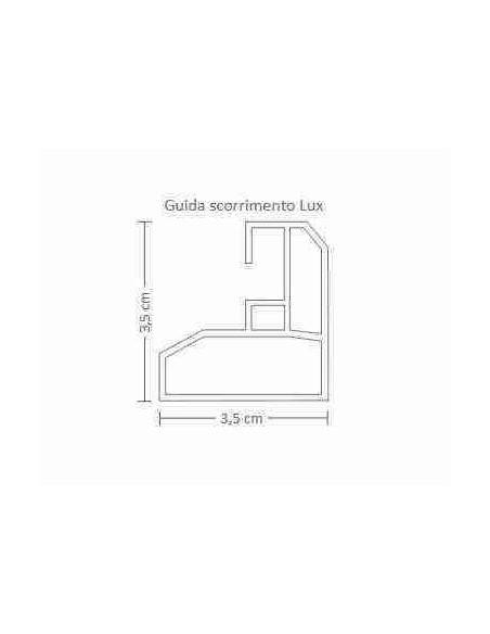 Particolare Linea di Scorrimento Lux  Particolare Linea di Scorrimento Lux