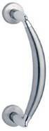 Maniglione Mod. GOTICO 250 mm. (Finiture disponibili: (Ottone lucido e satinato, Ottone cromo lucido e satinato)